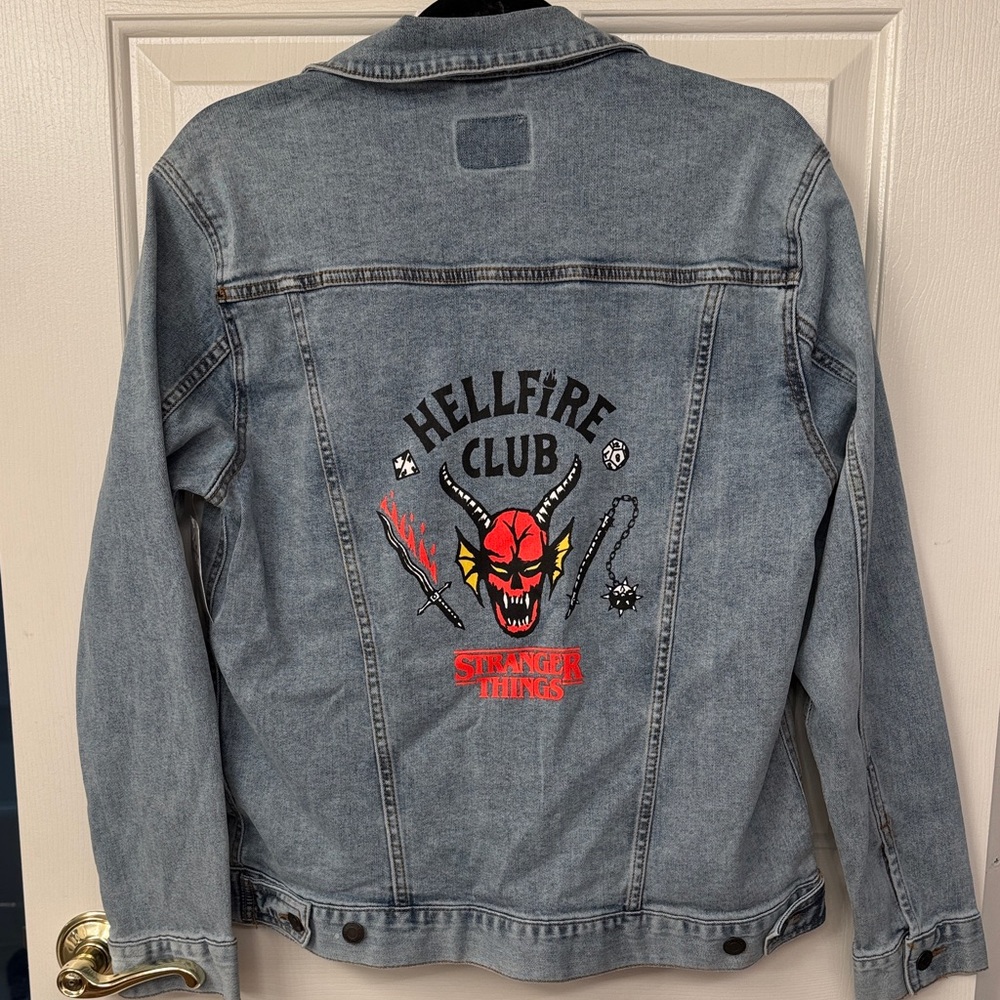 Stranger things Denim jacket unisex M